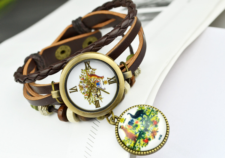 Artificial Weave fashion Watch   Australia national emblem men and women gift Watch   quartz Watch