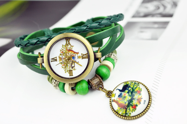 Artificial Weave fashion Watch   Australia national emblem men and women gift Watch   quartz Watch