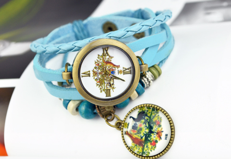 Artificial Weave fashion Watch   Australia national emblem men and women gift Watch   quartz Watch