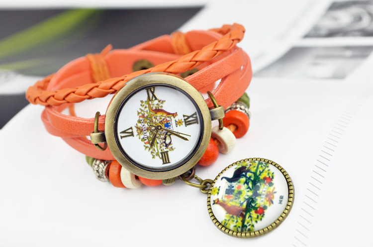 Artificial Weave fashion Watch   Australia national emblem men and women gift Watch   quartz Watch