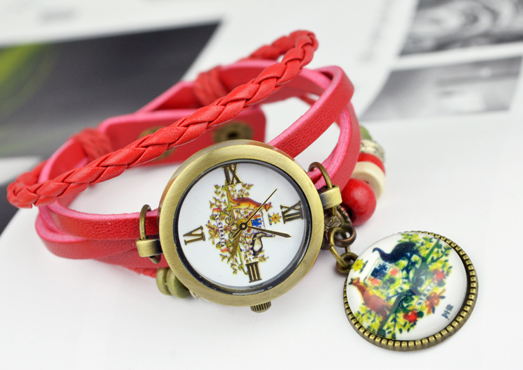 Artificial Weave fashion Watch   Australia national emblem men and women gift Watch   quartz Watch