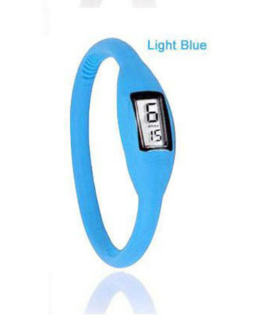 Negative ions Watch Silica gel trend jelly Popular Fashion Watch  Student Child Watch