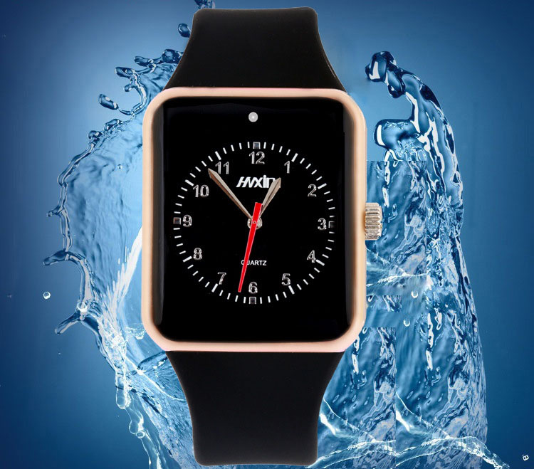 Student Silica gel digital Watch Fashion Leisure Waterproof Couple Movement Quartz Watch