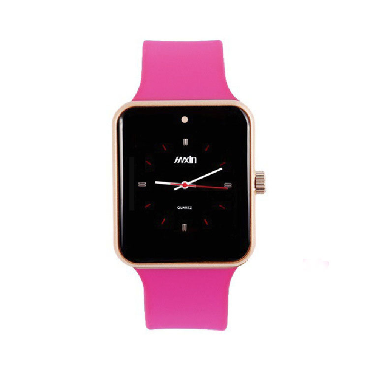Student Silica gel digital Watch Fashion Leisure Waterproof Couple Movement Quartz Watch
