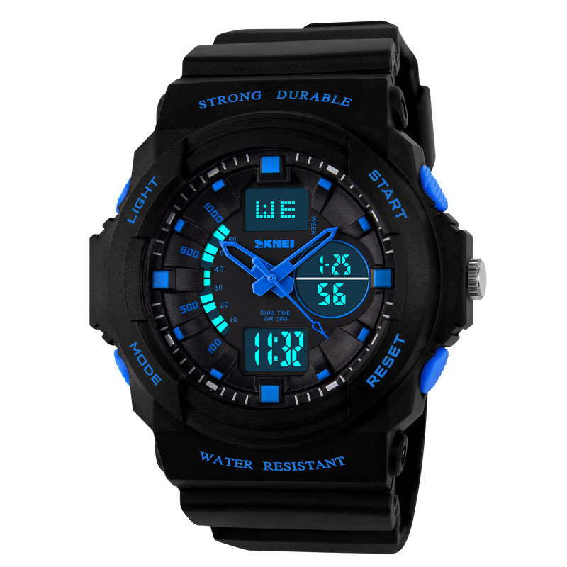Outdoor Waterproof fashion Movement Multifunction Digital Watch Classic Popular men and women Watch