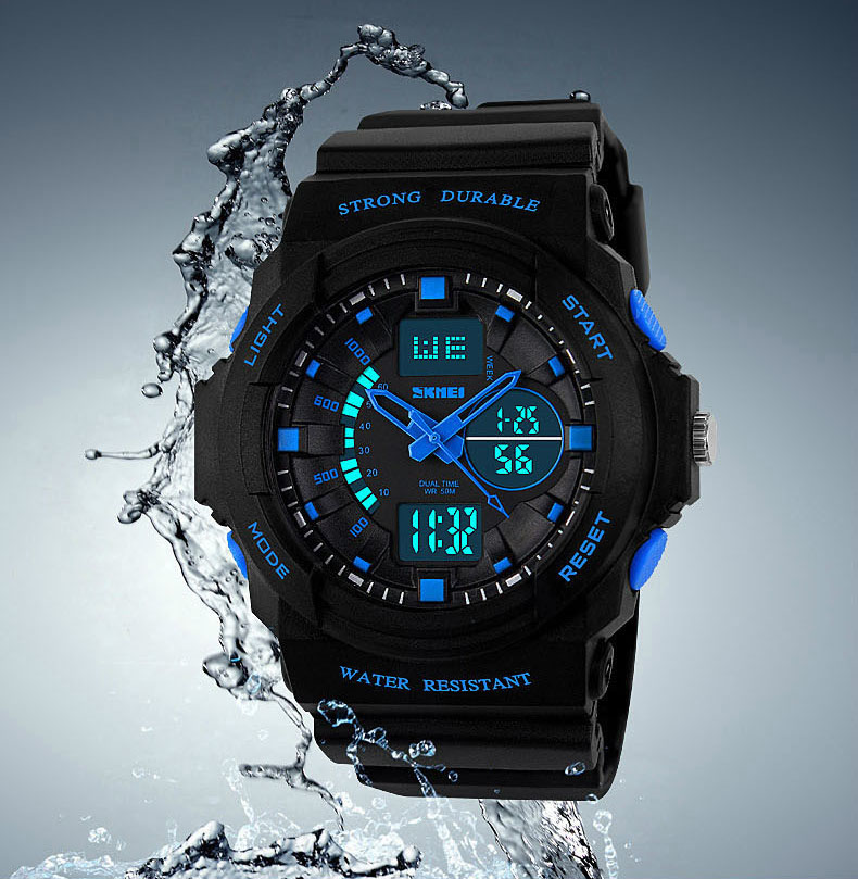 Outdoor Waterproof fashion Movement Multifunction Digital Watch Classic Popular men and women Watch