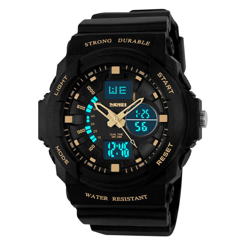 Outdoor Waterproof fashion Movement Multifunction Digital Watch Classic Popular men and women Watch