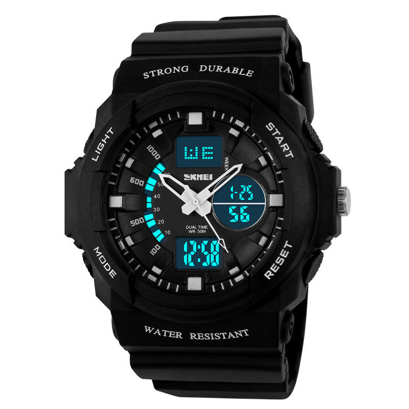 Outdoor Waterproof fashion Movement Multifunction Digital Watch Classic Popular men and women Watch