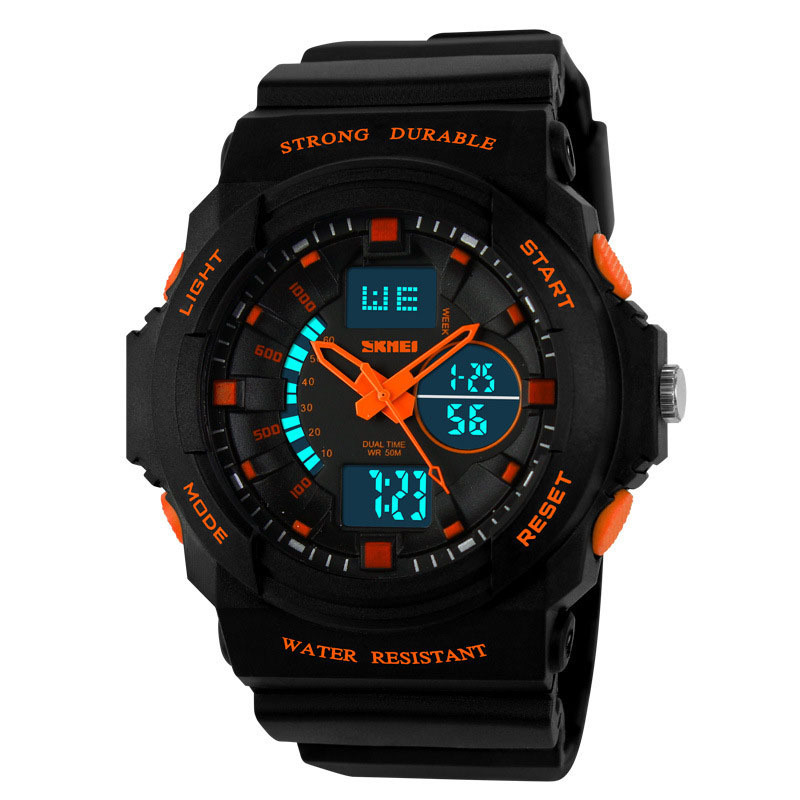 Outdoor Waterproof fashion Movement Multifunction Digital Watch Classic Popular men and women Watch