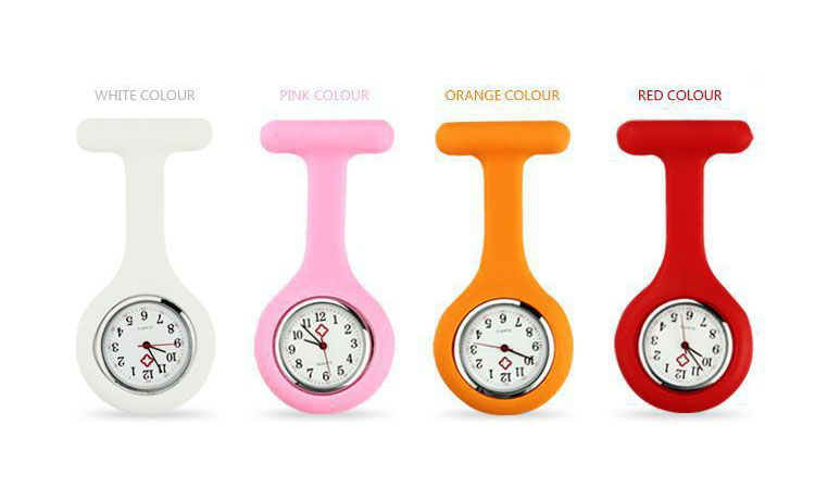 Silica gel Medical fashion trend nurse Watch Pocket watch