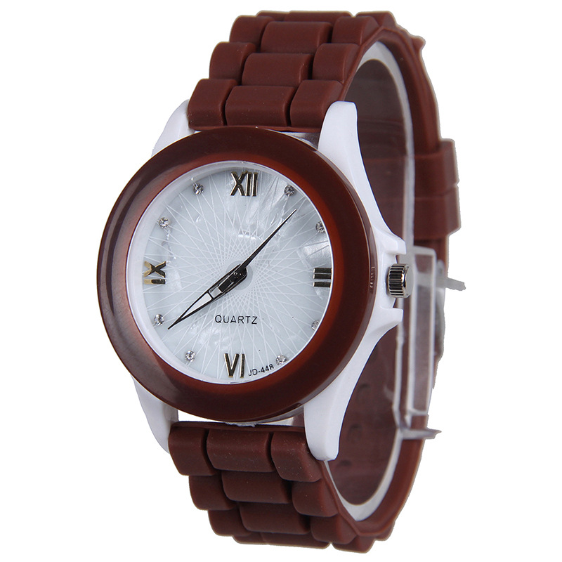 Geneva Jelly  Silica Gel Watch  Couple On The Trend Fashion Men And Women Quartz Watches
