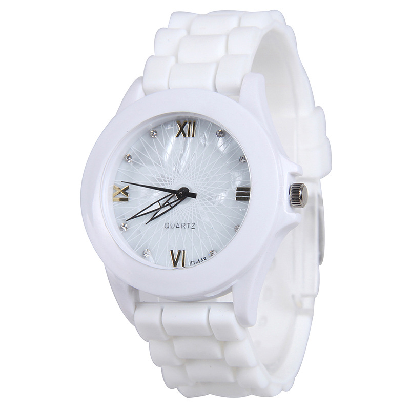 Geneva Jelly  Silica Gel Watch  Couple On The Trend Fashion Men And Women Quartz Watches