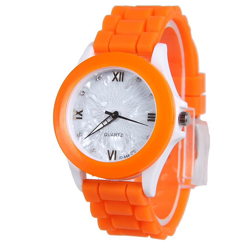 Geneva Jelly  Silica Gel Watch  Couple On The Trend Fashion Men And Women Quartz Watches