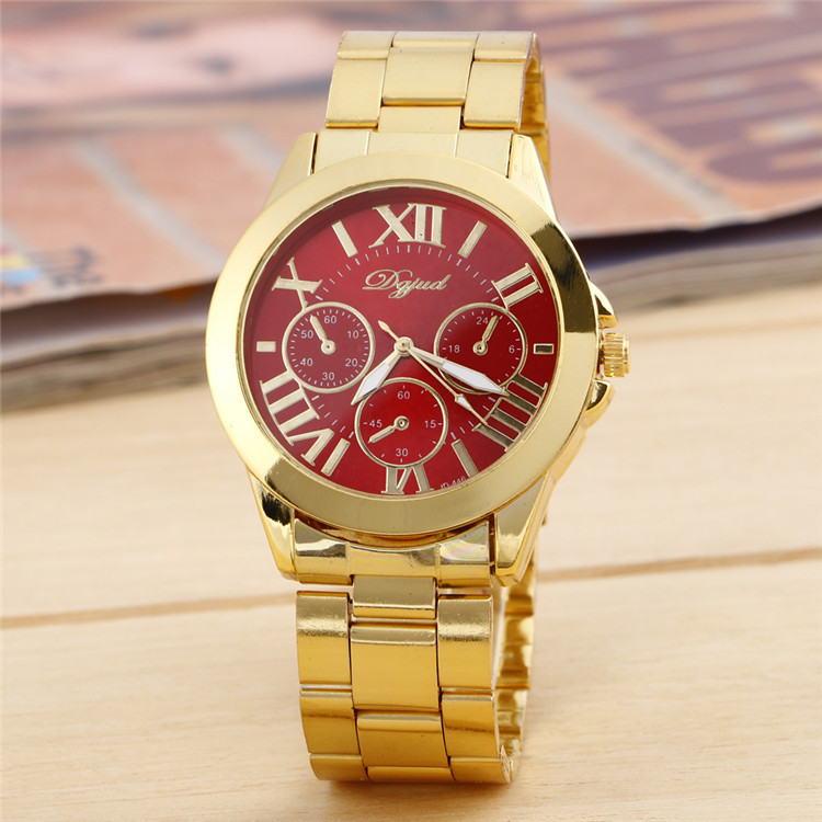 Student Watch Rome Digital Scale Alloy Geneva Fashion Trend Watches