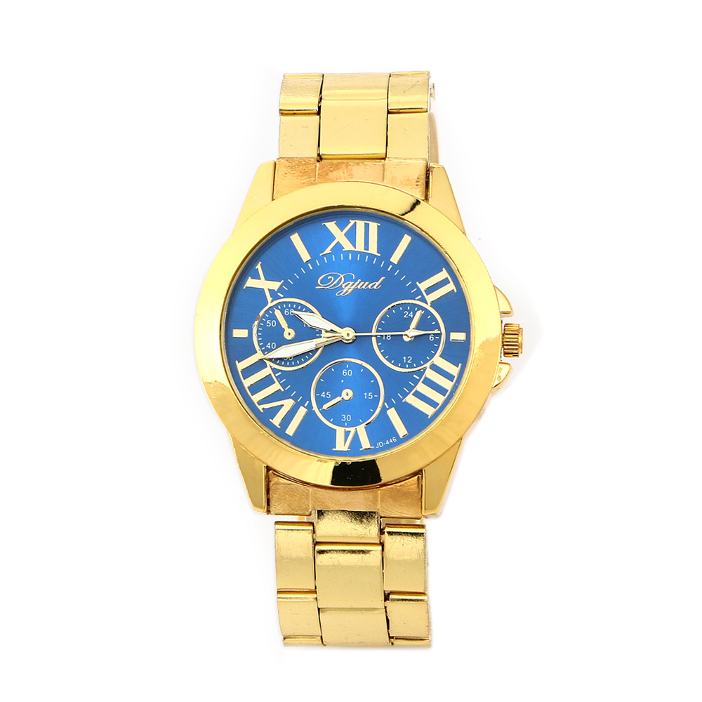 Student Watch Rome Digital Scale Alloy Geneva Fashion Trend Watches