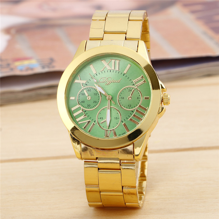 Student Watch Rome Digital Scale Alloy Geneva Fashion Trend Watches