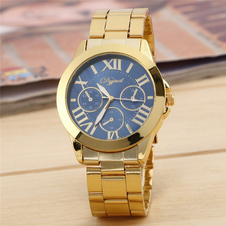 Student Watch Rome Digital Scale Alloy Geneva Fashion Trend Watches
