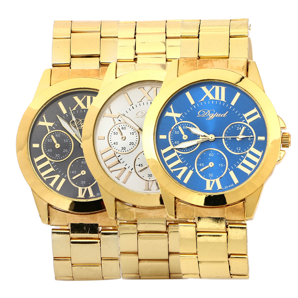 Student Watch Rome Digital Scale Alloy Geneva Fashion Trend Watches