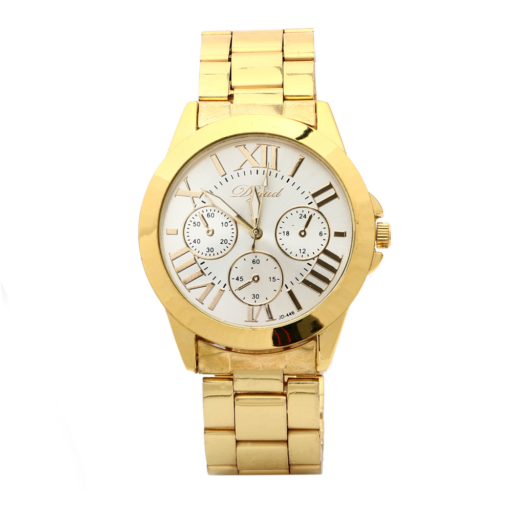 Student Watch Rome Digital Scale Alloy Geneva Fashion Trend Watches
