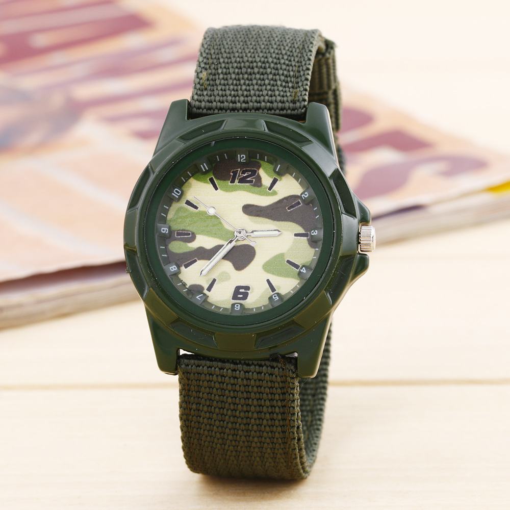 Fashion Weave Military Watch Land And Sea Military  Trend Leisure Watches