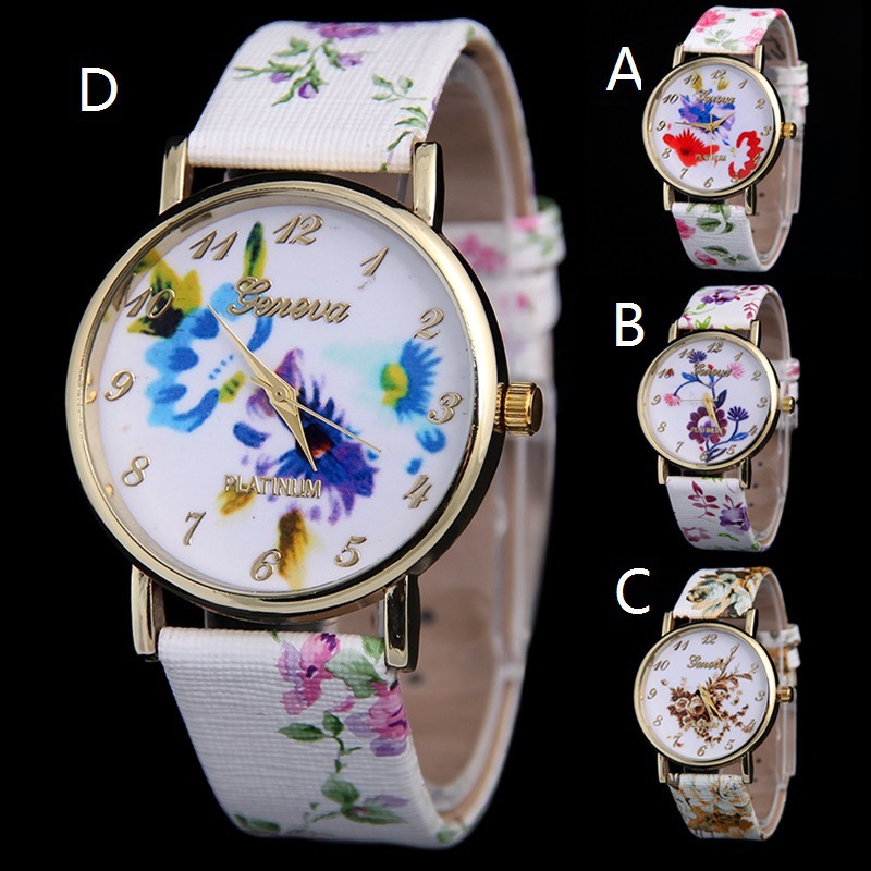 Fashion Trend Leisure Simple Color Watch With A Bearded Wacth