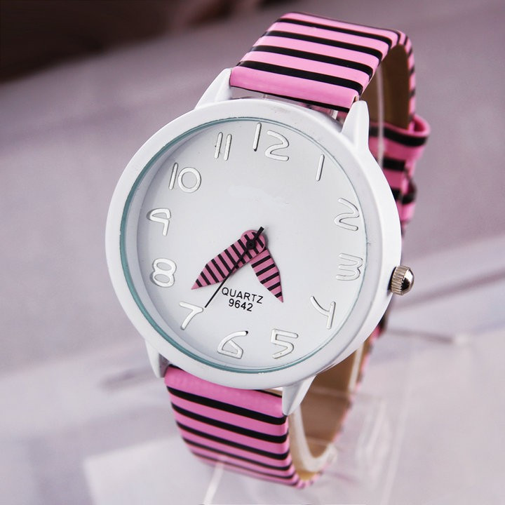 Movement Quartz Watches Lovers Canvas Movement Watch  Lattice Pattern Watch