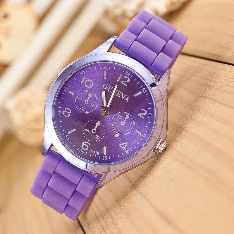 Plating Color Covers Chrysanthemum Monster Watch  Macaron Geneva Watches