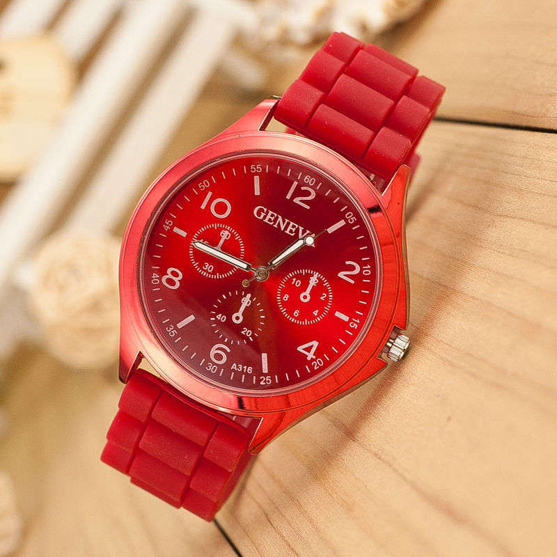 Plating Color Covers Chrysanthemum Monster Watch  Macaron Geneva Watches