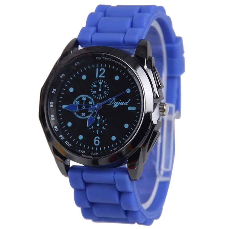 Jelly Diamond Watch  Silica Gel Ms Watch  Fashion Square Jelly Watches