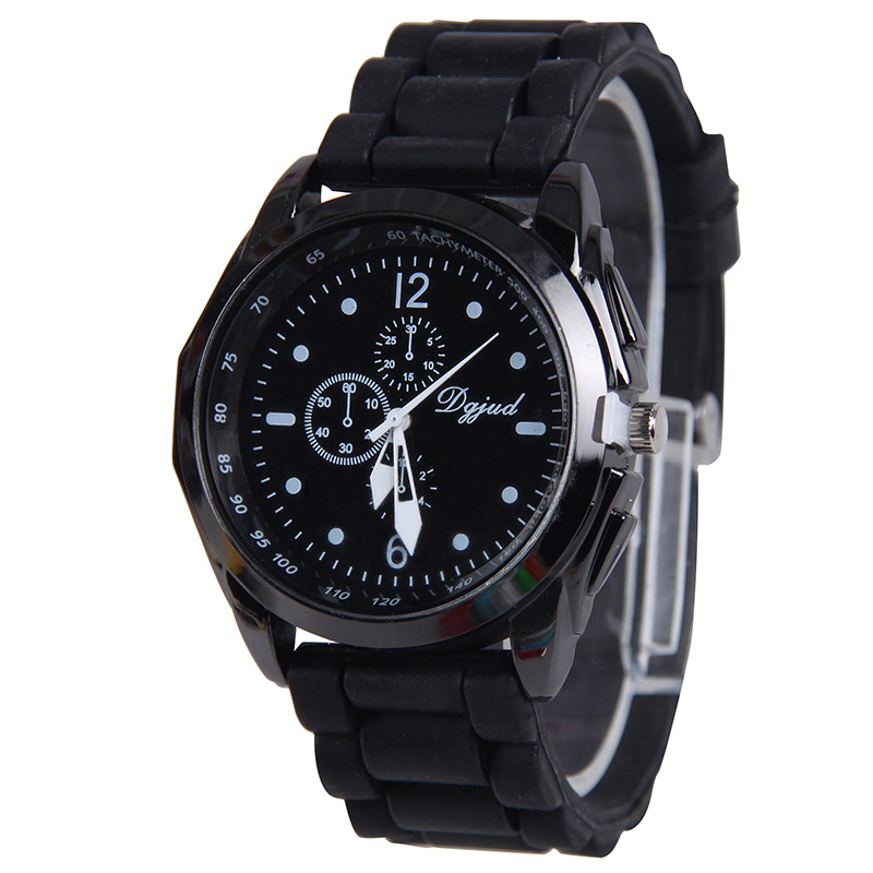 Jelly Diamond Watch  Silica Gel Ms Watch  Fashion Square Jelly Watches
