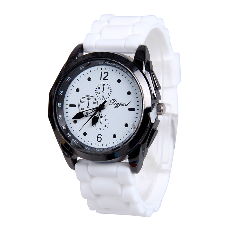 Jelly Diamond Watch  Silica Gel Ms Watch  Fashion Square Jelly Watches