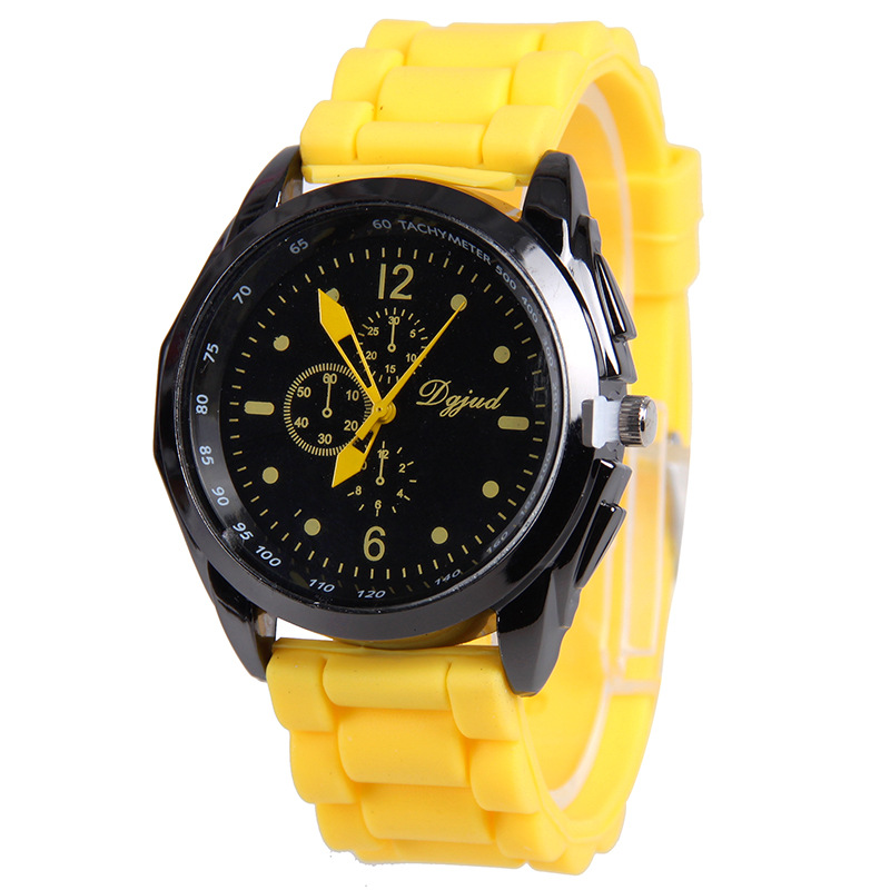 Jelly Diamond Watch  Silica Gel Ms Watch  Fashion Square Jelly Watches