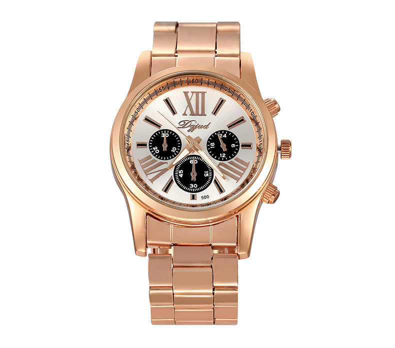 Geneva fashion Steel strip Watch Business High end Men Watch