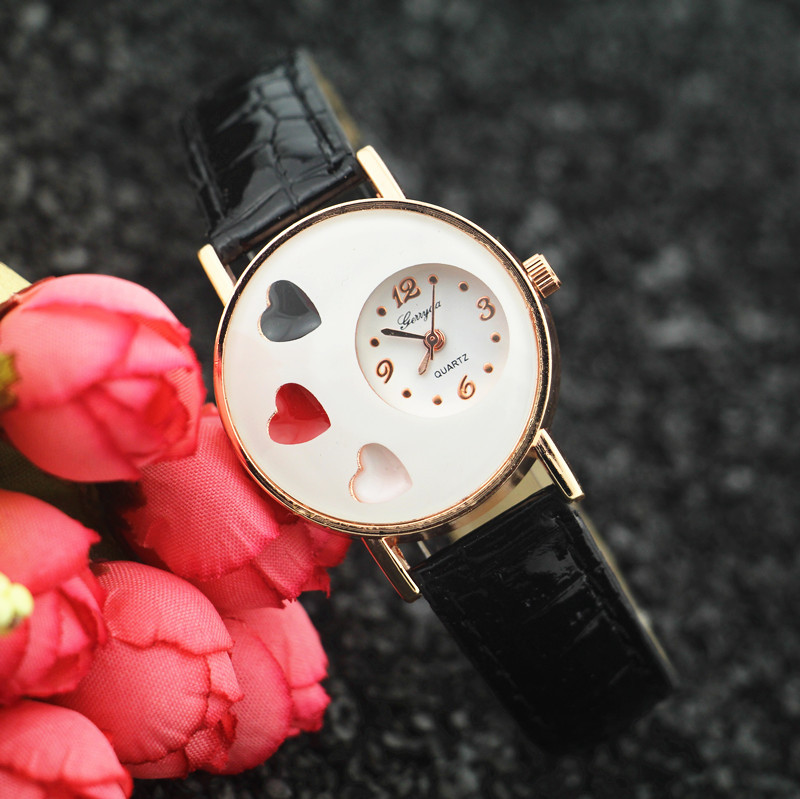 Fashion Beautiful Fashion Love Watch Couple Quartz Watch Gift Love Men And Women Belt Watch