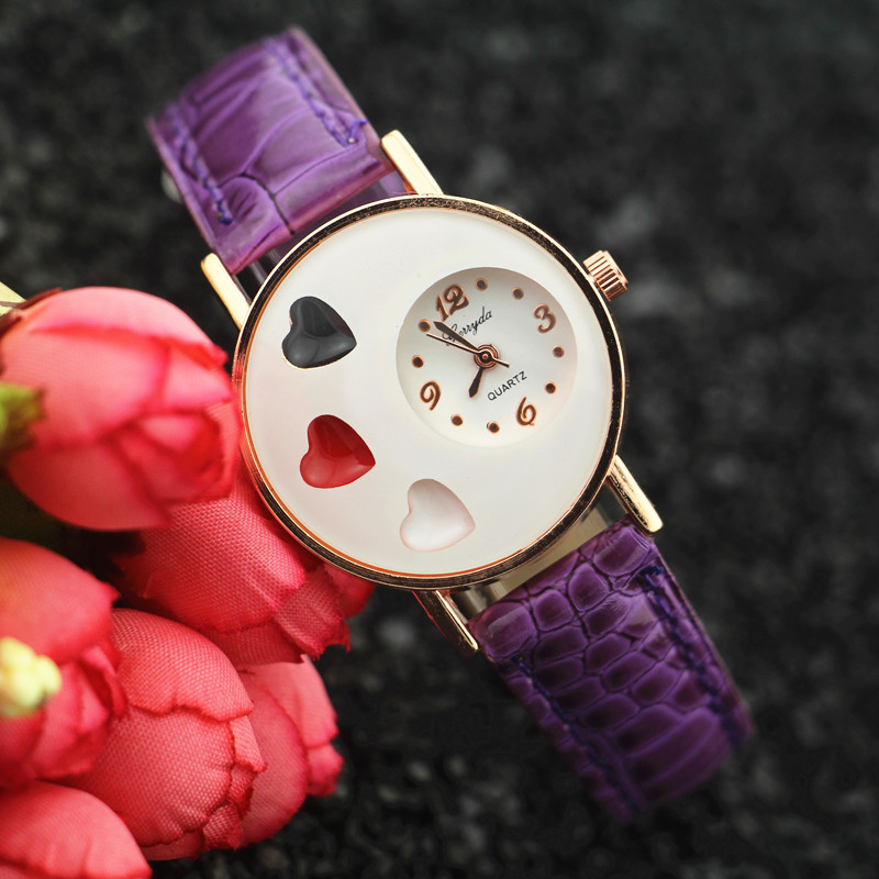 Fashion Beautiful Fashion Love Watch Couple Quartz Watch Gift Love Men And Women Belt Watch