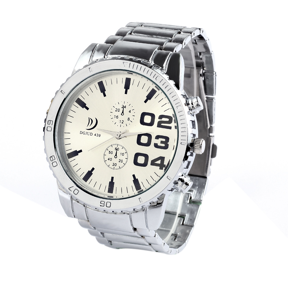 Men Alloy Sports Car Watch Watch Male High End Business Leisure Watch