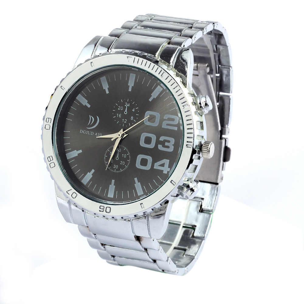 Men Alloy Sports Car Watch Watch Male High End Business Leisure Watch