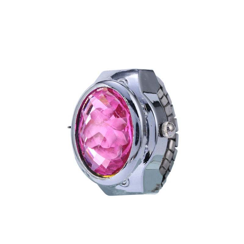 The New gem Watch Energy Digital watch Movement Ring Watch Ring Couple Digital watch