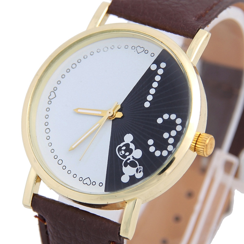 Mickey Mouse Animal Belt  Watch Leisure Fashion Trend Simple Student Watch