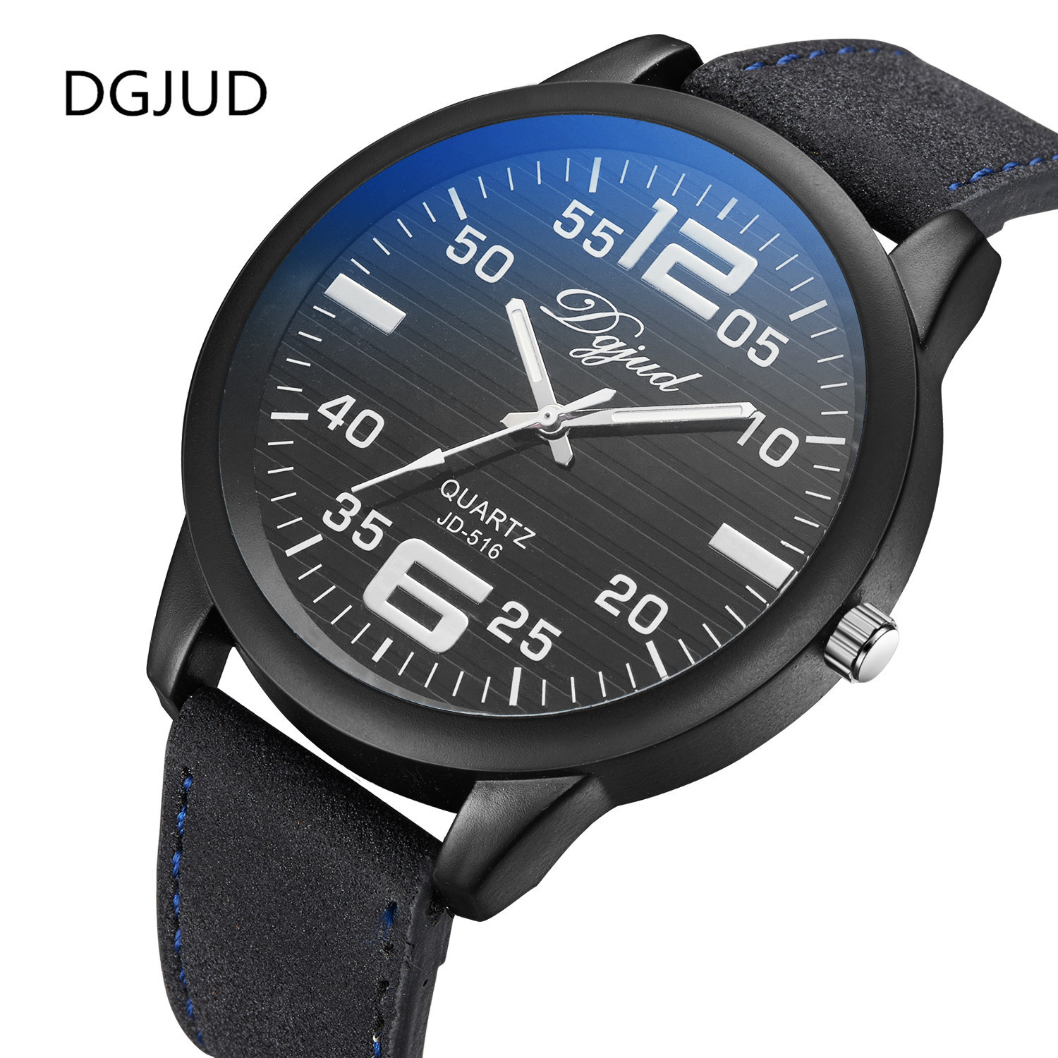 Fashion Digital Scale Scrub Watch Men And Women General Belt Quartz Watches