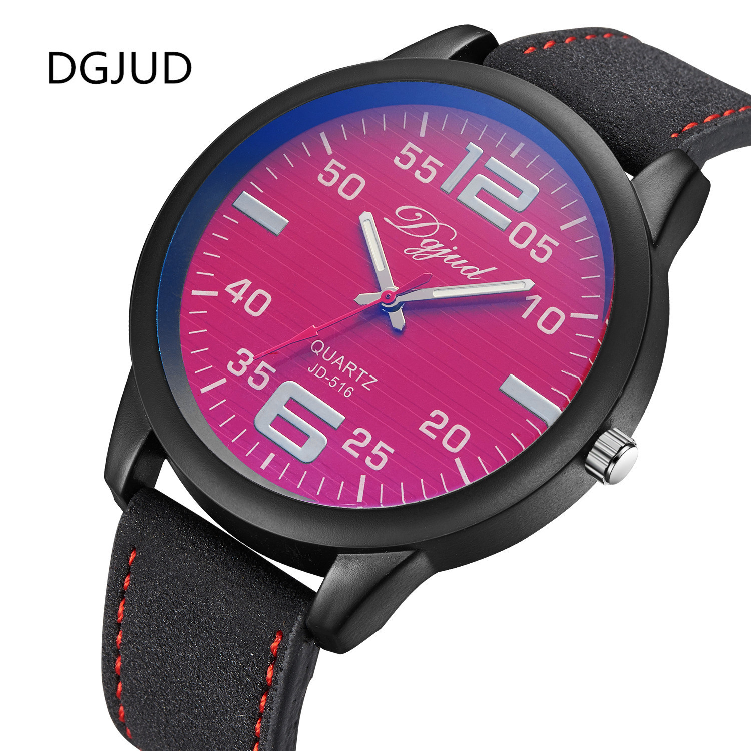 Fashion Digital Scale Scrub Watch Men And Women General Belt Quartz Watches