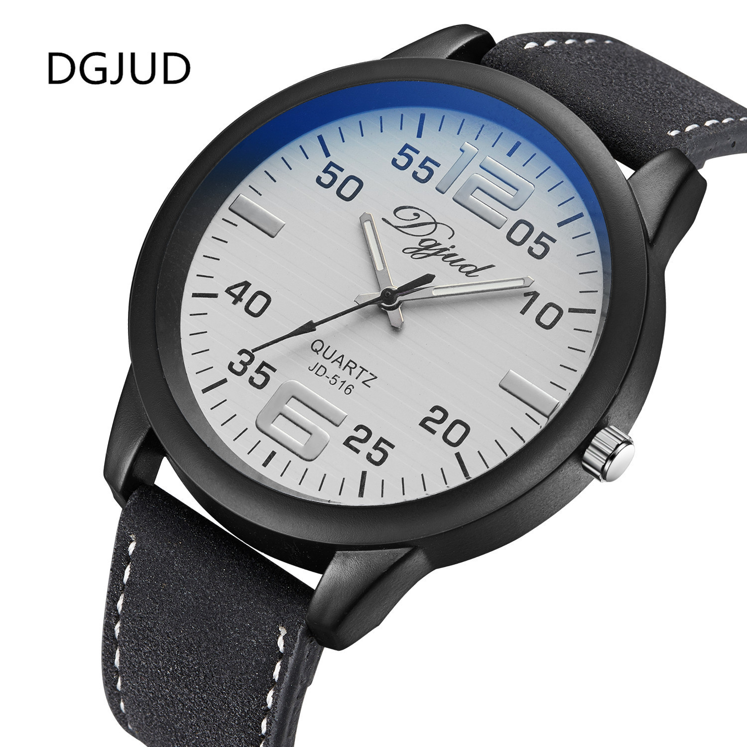 Fashion Digital Scale Scrub Watch Men And Women General Belt Quartz Watches