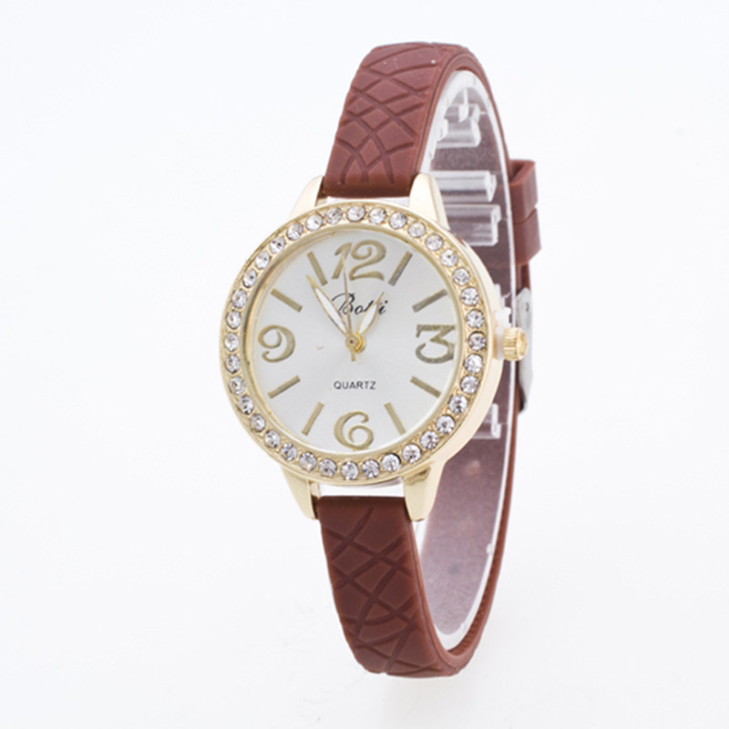 Fashion Ms Watch Trend Simple Slim Straps Fashion Watch Quartz Watches Female Bracelet Watch