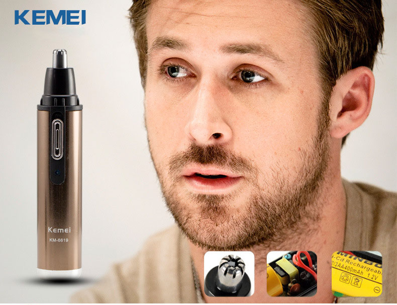 Electric Nose device Rechargeable electric Nose hair Clippers nostril Cleaner
