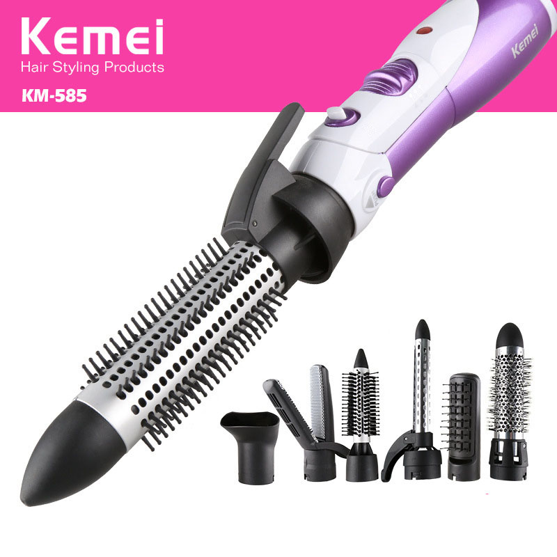 Hair Dryer Curls Modeling Seven In One Multifunction Straight Hair Curls Home Hairy