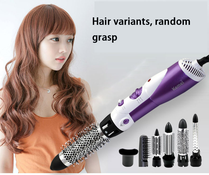 Hair Dryer Curls Modeling Seven In One Multifunction Straight Hair Curls Home Hairy