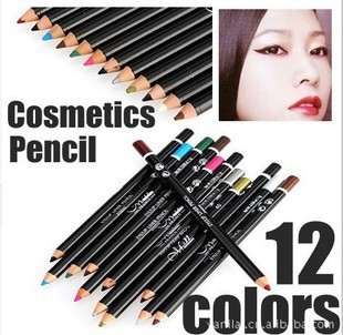 Genuine M.N. Meinuo super waterproof 12 colors Eyeliner   Eye shadow pen