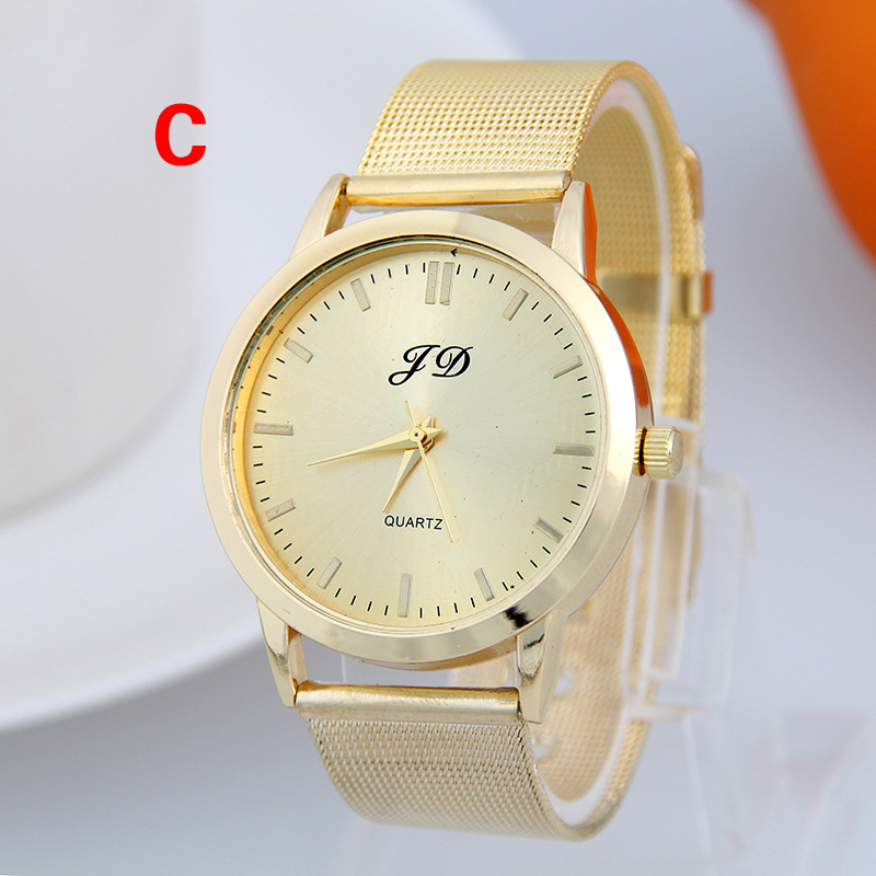 Sell Like Hot Cakes Fashion Animal Avatar Gold Mesh Belt Watch Ffashion Leisure Watch