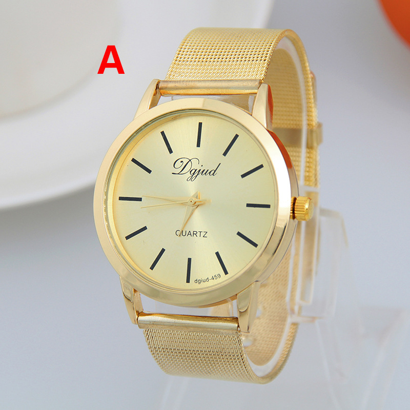 Sell Like Hot Cakes Fashion Animal Avatar Gold Mesh Belt Watch Ffashion Leisure Watch