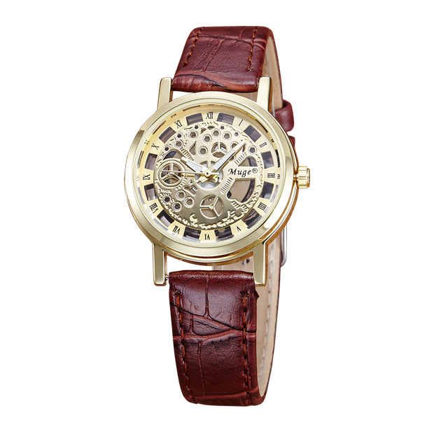 Hollow  Non-mechanical Watch High end fashion Business Couple Watch